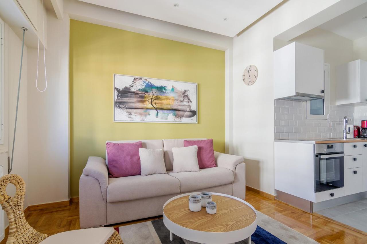 Chic Penthouse For 4 Ppl In Kolonaki Apartman Athén Kültér fotó