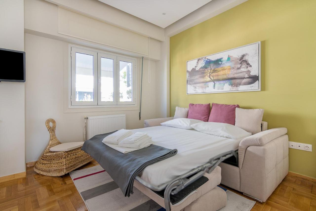 Chic Penthouse For 4 Ppl In Kolonaki Apartman Athén Kültér fotó