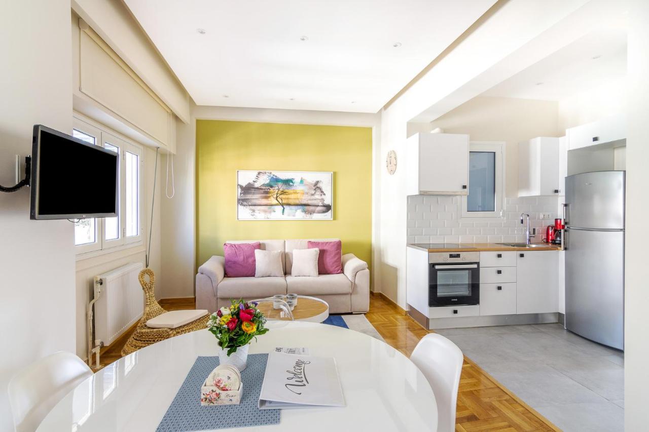 Chic Penthouse For 4 Ppl In Kolonaki Apartman Athén Kültér fotó