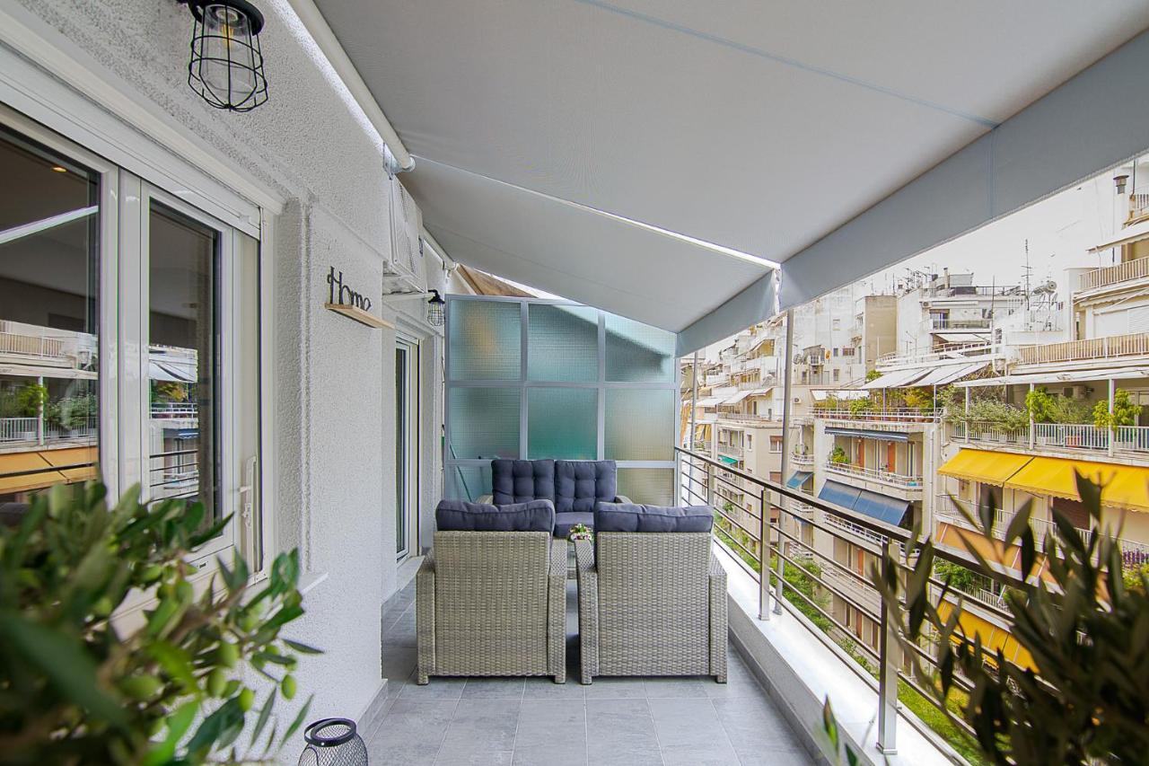Chic Penthouse For 4 Ppl In Kolonaki Apartman Athén Kültér fotó