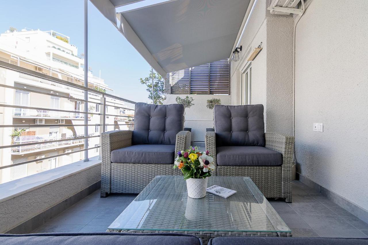 Chic Penthouse For 4 Ppl In Kolonaki Apartman Athén Kültér fotó